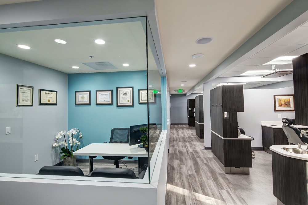 Explore our office: consultation space and bright treatment areas
